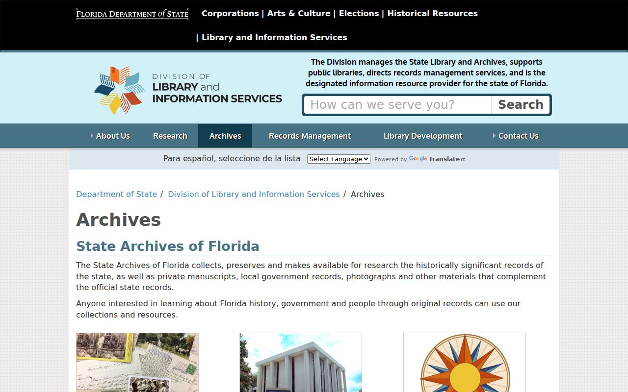 State Archives of Florida research access for Delray Beach family history